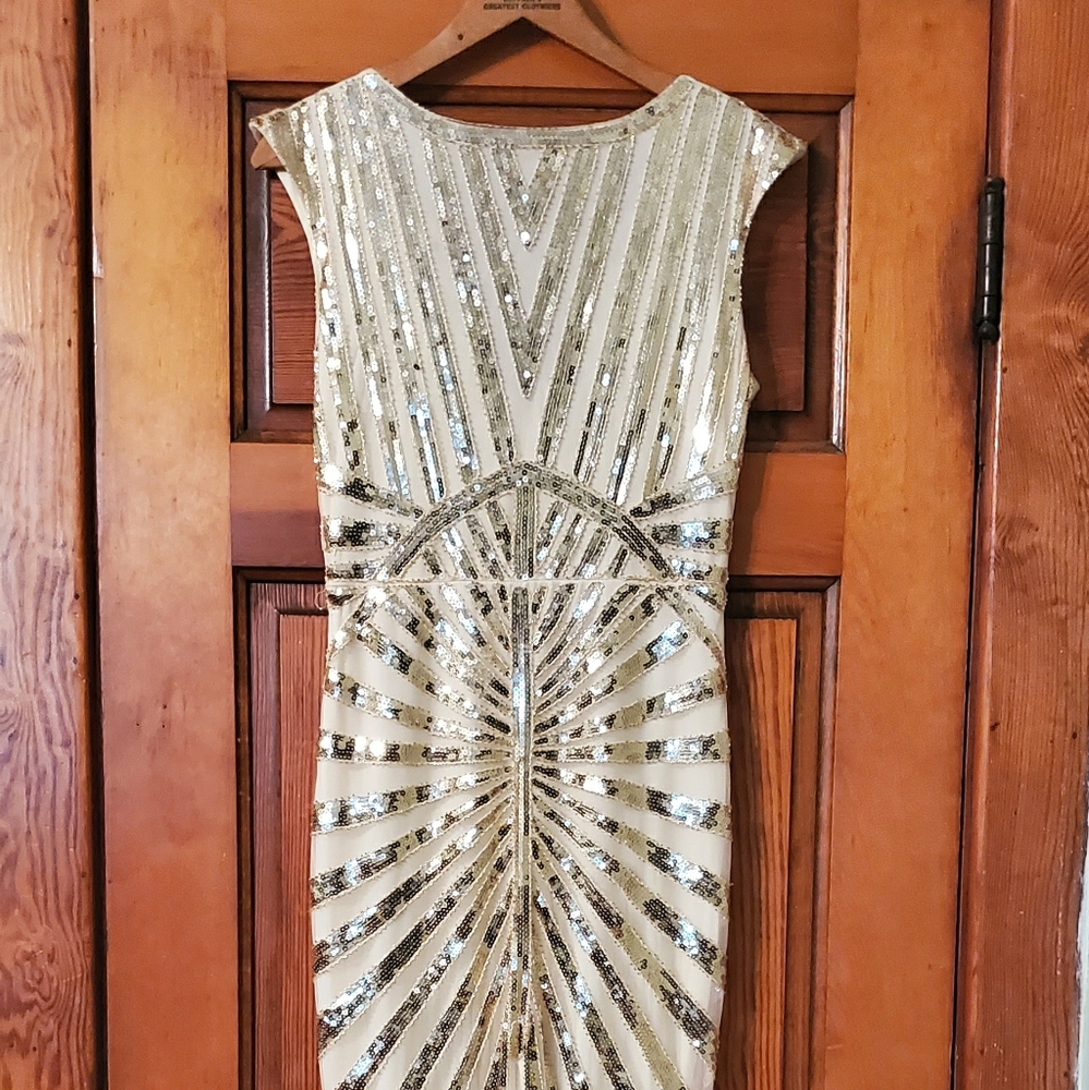 Beautiful Gold Sequin Gown